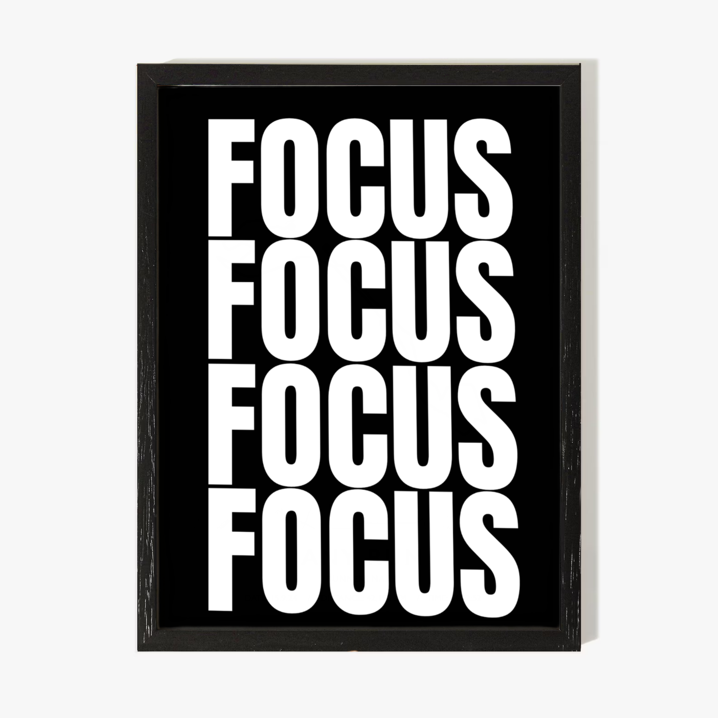 Affiche motivante “FOCUS”