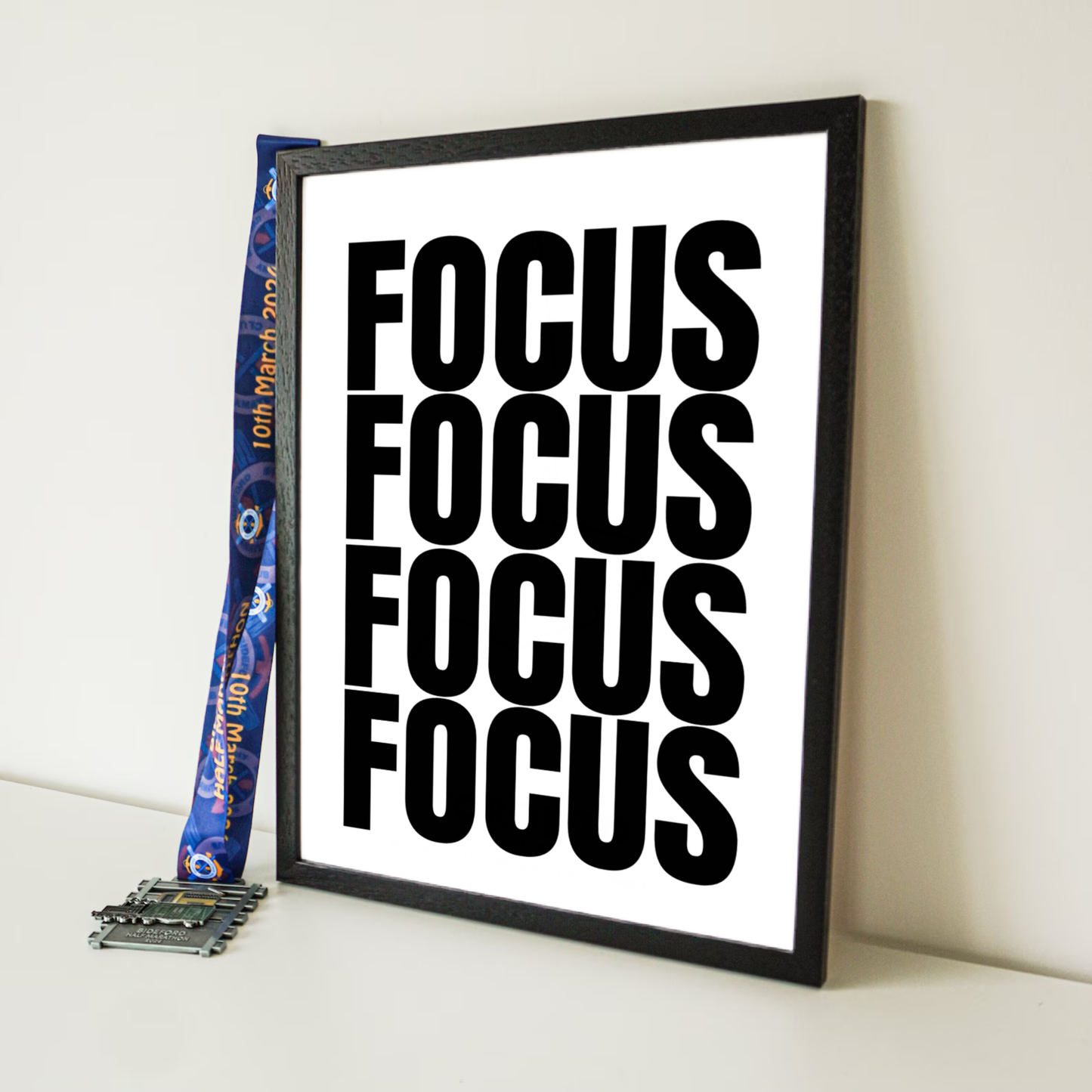 Affiche motivante “FOCUS”