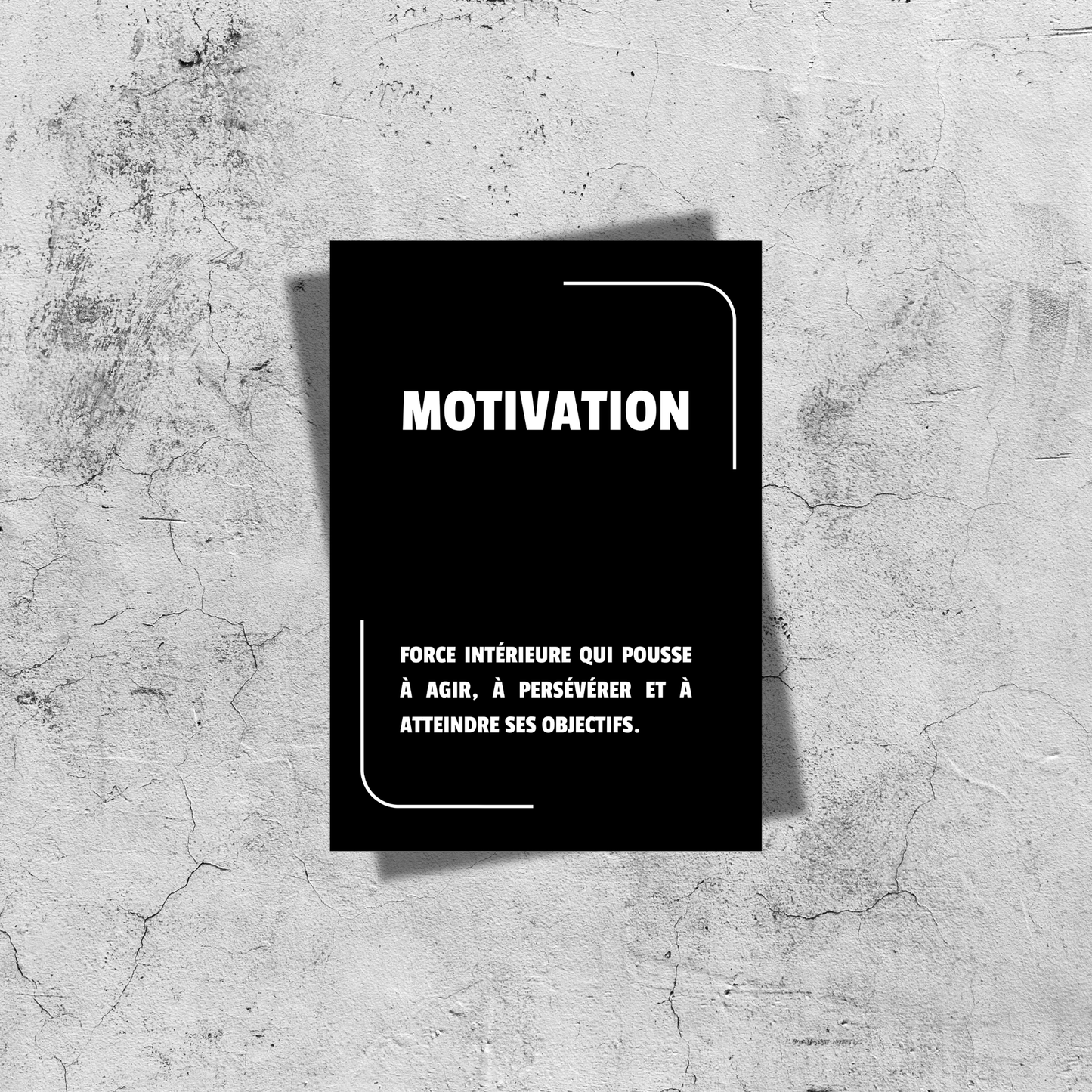 Affiche “Motivation”