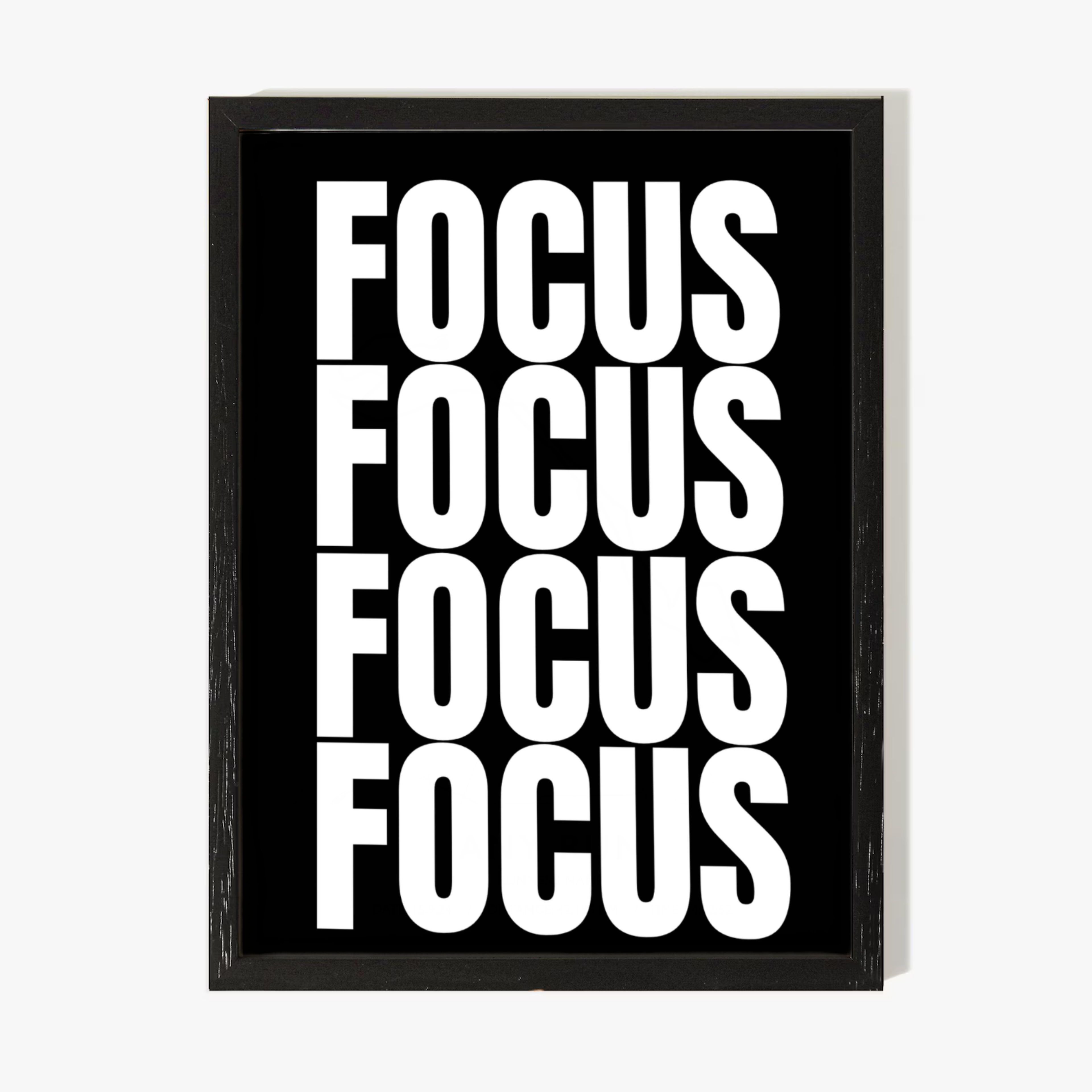 Affiche de motivation - Focus
