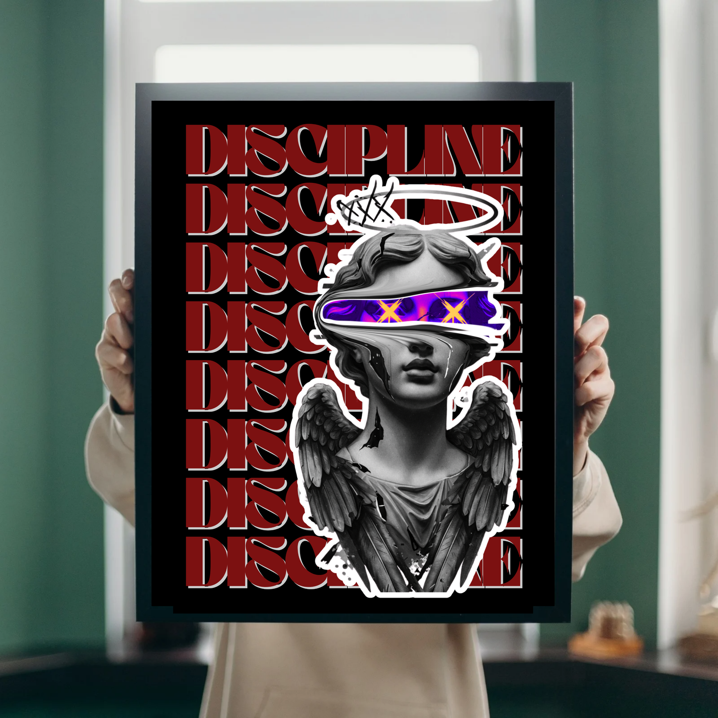 Affiche discipline statue