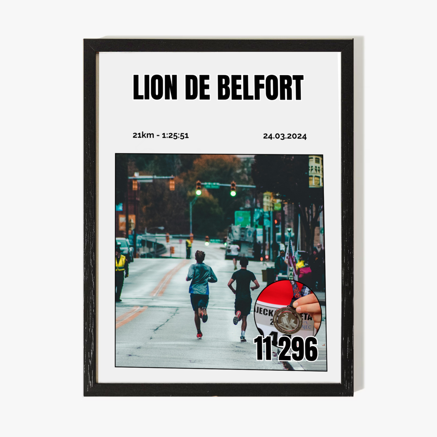 Poster course personnalisée