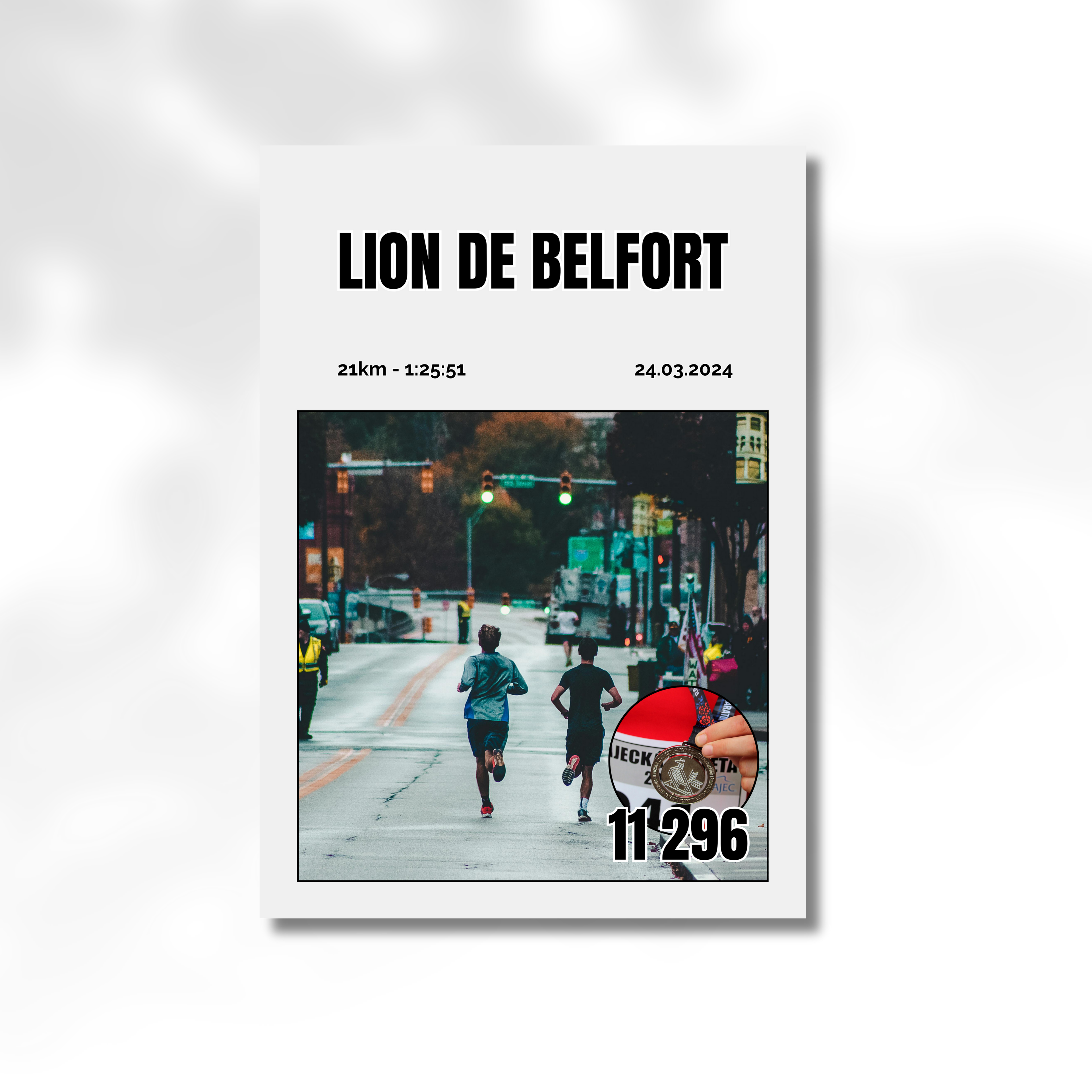 Affiche personnalisée - Votre exploit