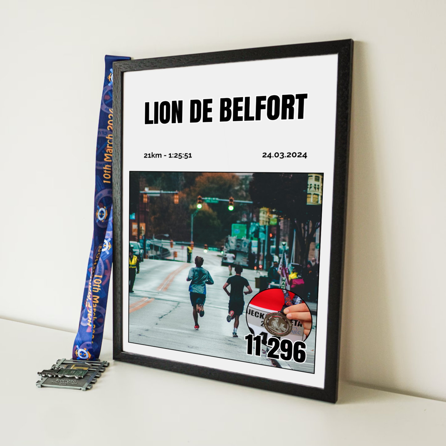 Poster course personnalisée