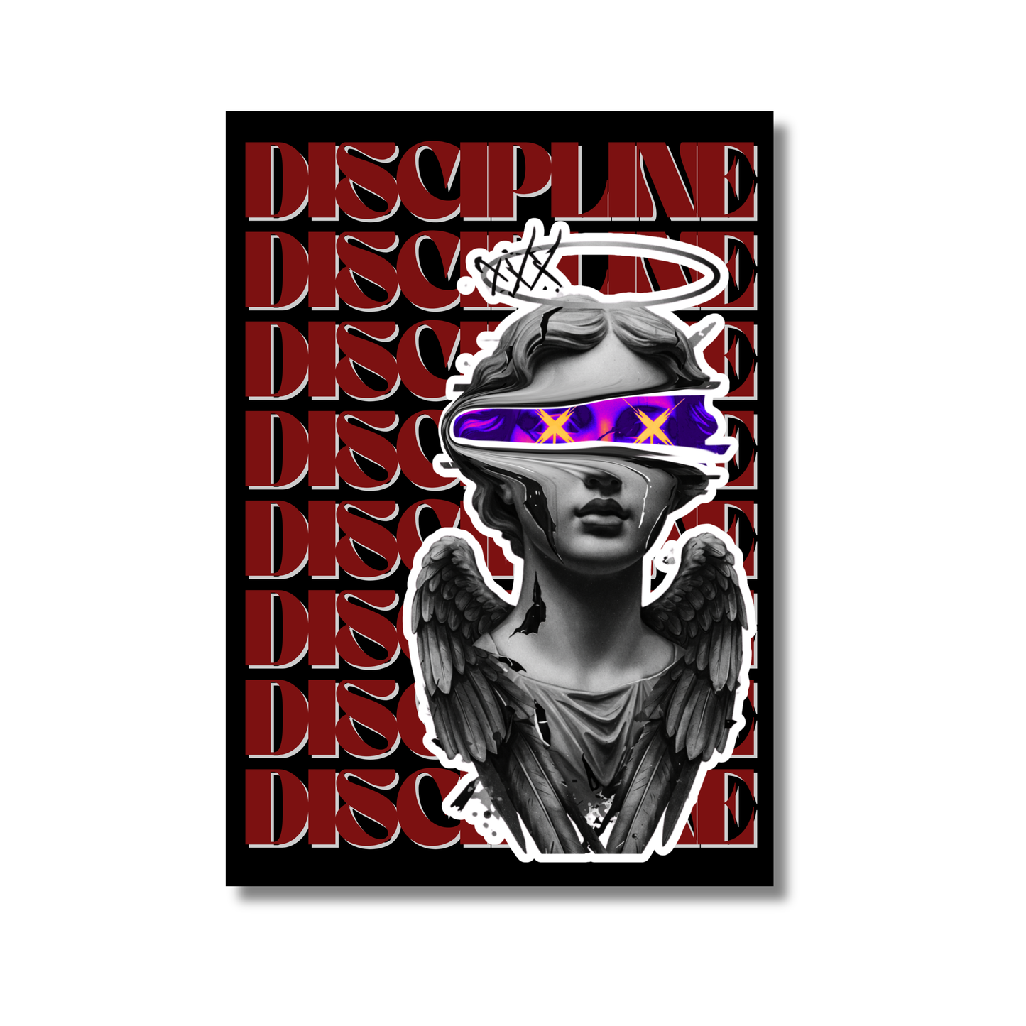 Affiche discipline statue