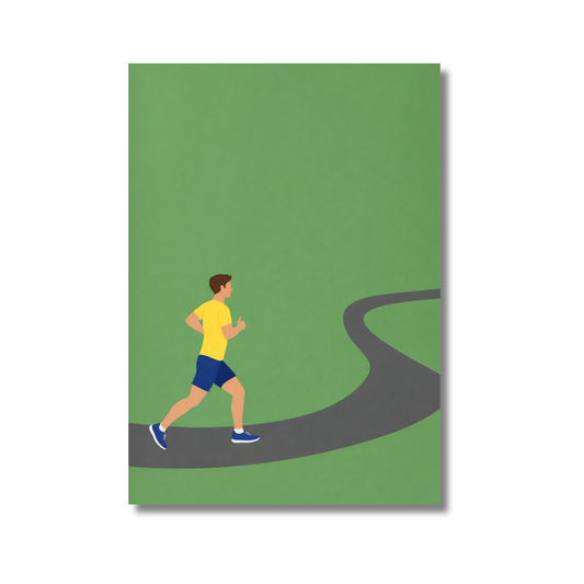 Affiche personnalisée - Chaque foulée, une victoire