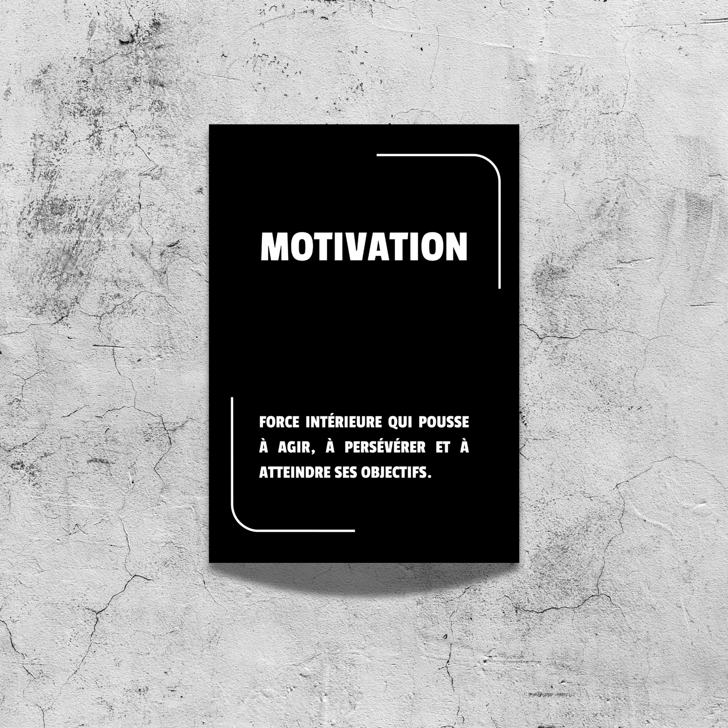 Affiche “Motivation”