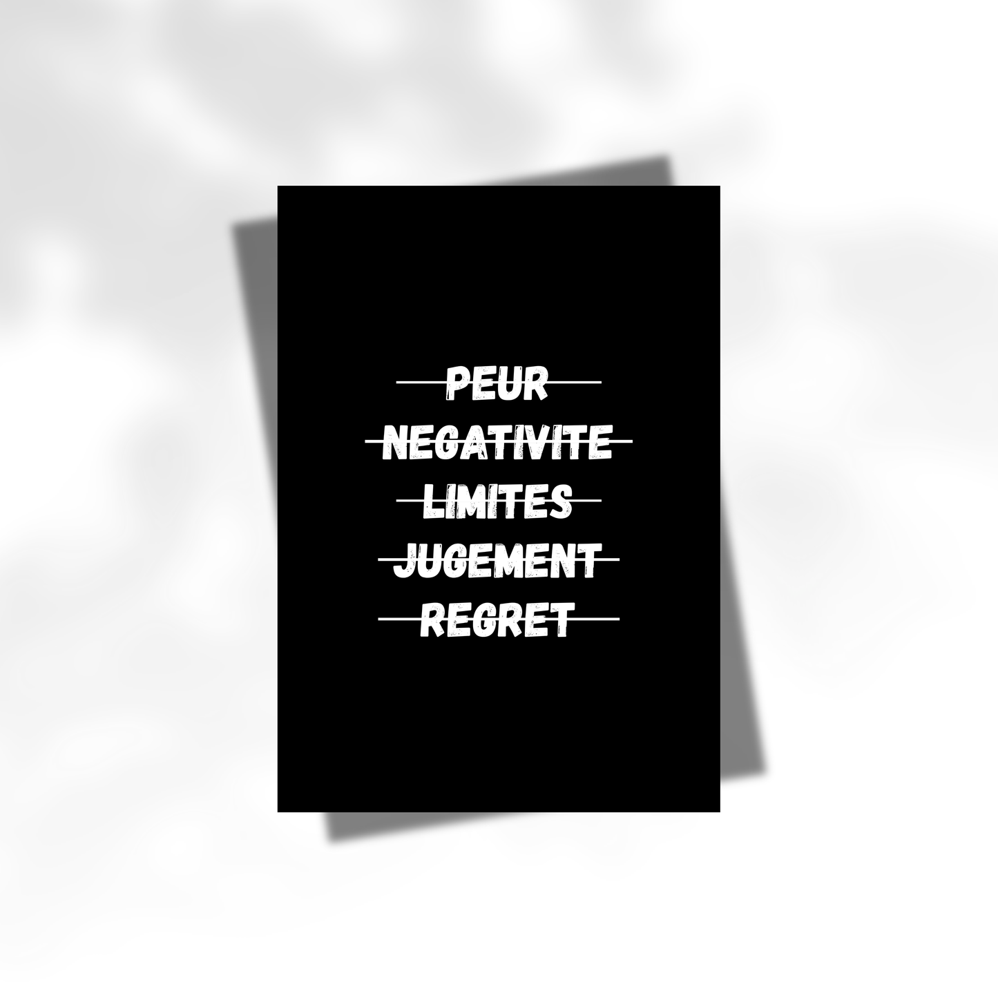 Décoration murale motivation – Idée cadeau à offrir