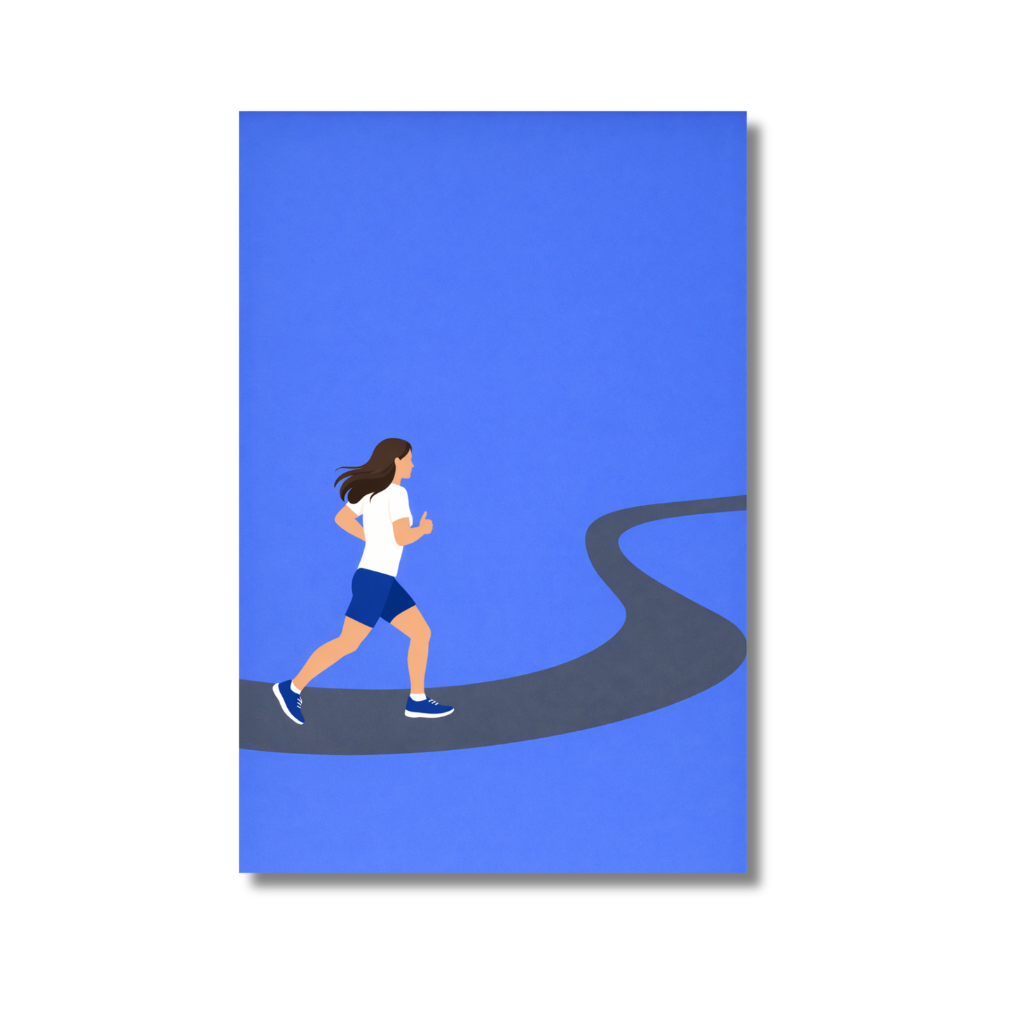 Affiche personnalisée - Chaque foulée, une victoire