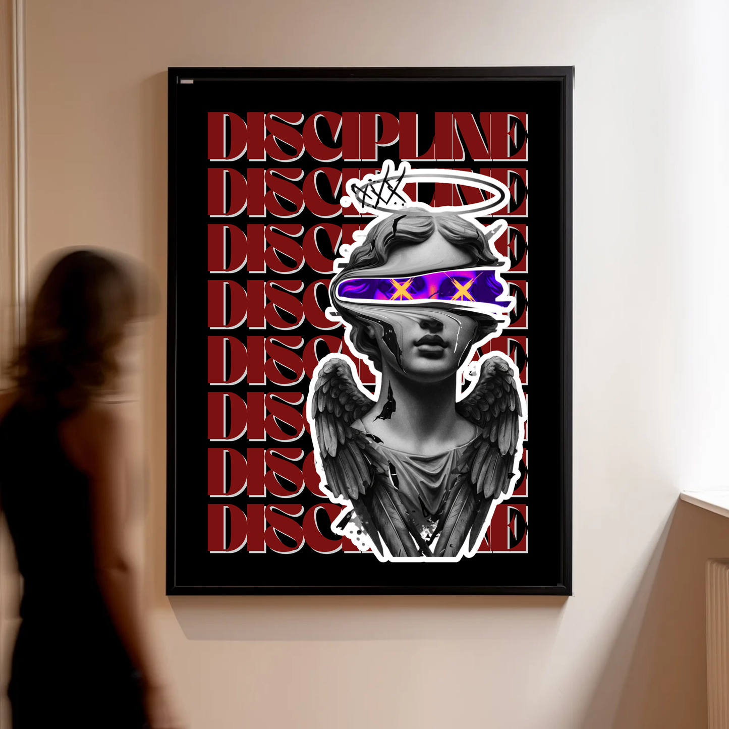 Affiche discipline statue