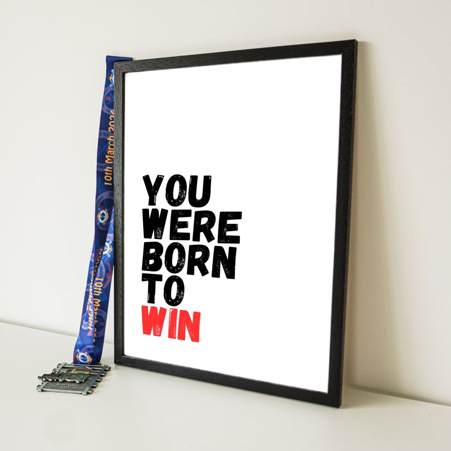 Affiche “You Were Born To Win”