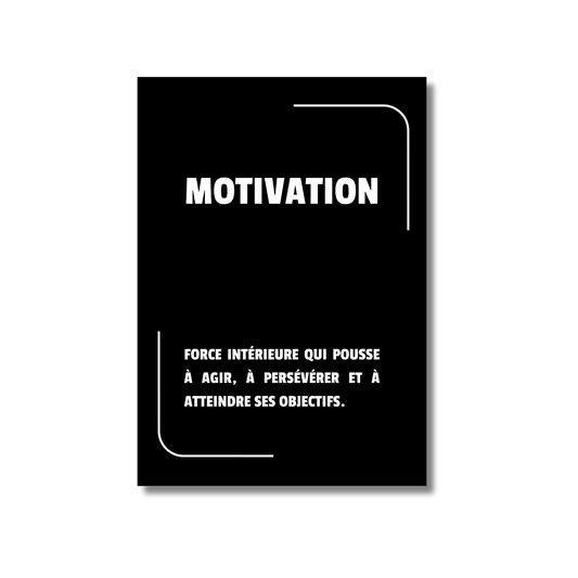 Affiche “Motivation”